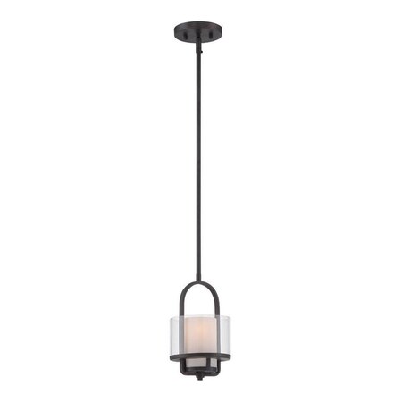 Designers Fountain Biscayne Bronze Fusion One Light Mini Pendant 86130-BBR